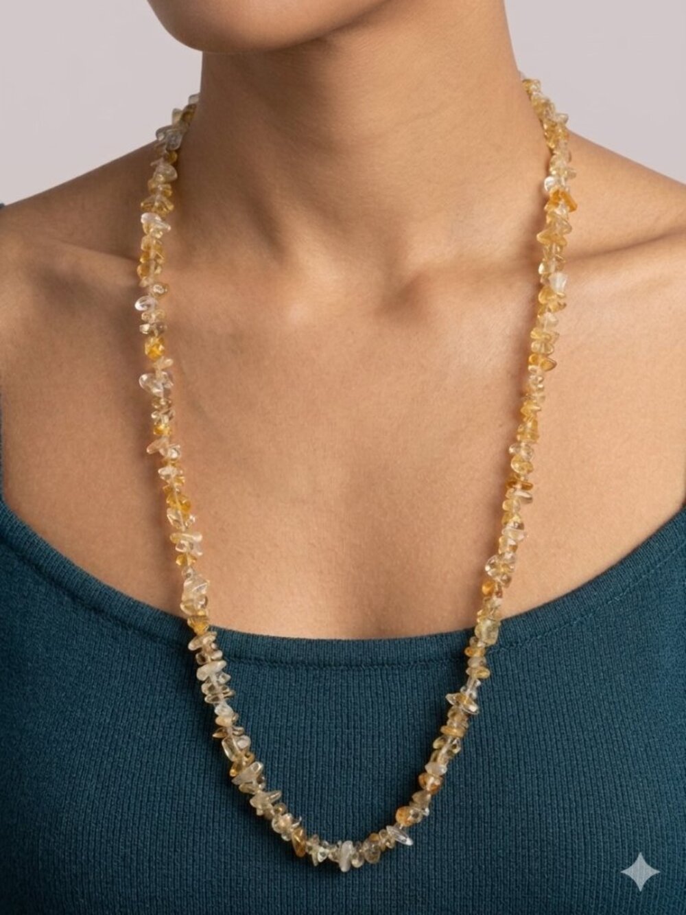 Citrine Gemstone Necklace
